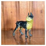 HUBLEY CAST IRON BOSTON TERRIER | Painted cast iron Boston bull terrier statue. - l. 10 x w. 4 x h. 