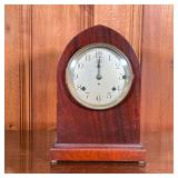 SETH THOMAS SONORA CHIME CLOCK | Mahogany Seth Thomas Sonora Chime clock with glass bells still inta