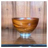 RICHARD HUDSON X REVERE SILVER SMITHS SALAD BOWL | Richard Hudson carved salad bowl for Revere Silve