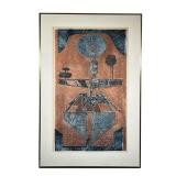 Signed “Aristocracy” Lithograph | 2/6 lithograph titled “Aristocracy” signed by artist from 1968. 32