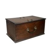 Black Ball Ballot Box | Mahogany with brass handles Ballot/ Voting box by using black and white marb