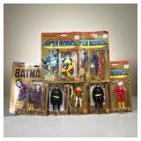 (7pc) Sealed Batman & DC Comics Action Figures | Includes: 2 Batman figures, Robin, The Joker, Two-F