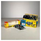  (2pc) Corgi Police Van & Corvette Stingray | Corgi Lot includes below - Both Mint in Box: (1) BMC M