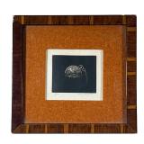 Sean Gallagher Print | Signed print depicting bustling street with shops and church. 6.25 x 9.25in s