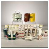  (30pc) Spice Sets Lot | Includes: (5) Shakers with yellow binding, (6) Shakers with green chicken, 