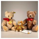  (9pc) Steiff, Hermann & Little Gem Teddy Bears | Vintage Bear Lot Including: (1) Steiff Original Te