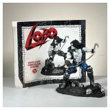 Lobo DC Direct Statue | Cold Cast Porcelain Statue of Lobo from 1997. The DC Comics Alien Bounty Hun