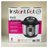 Instant Pot Duo Pressure Cooker | 7 in 1 uses. 8 Quart Made by Small Kitchen. - l. 14.5 x w. 15 x h.