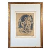 JOHNNY FRIEDLAENDER (1912-1992) | Signed and numbered XVIII/XX from limited edition set with plate t