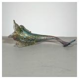 ELEANOR ROOSEVELT BLOWN GLASS FISH | Marked with the sticker: "Estate of Eleanor Roosevelt No. 146. 