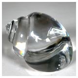 TIFFANY & CO. CRYSTAL SEASHELL | Clear glass Seashell. 