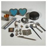 (21pc) TIFFANY STERLING & OTHER JEWELRY | Unusual & Interesting Vintage Sterling Lot Includes: Tiffa