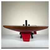 CHESTER RIMMER SEAWORTHY POND BOAT | Marked "Seaworthy Boats / Chester Rimmer / Naval Architect / Ja