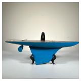 (1pc) KEYSTONE POND BOAT | Pond Sailboat Marked Keystone USA. Keystone began making Pond Boats in 19