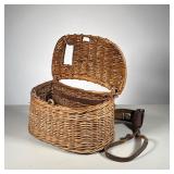 FISHING CREEL ED CUMMINGS | Nice Willow Creel by Ed Cummings of Michigan. Circa 1920