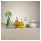 COLORED GLASS PERFUME BOTTLES | 