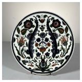 ROZENBURG DEN HAAG PLATE | Decorated Earthenware Wall Plate from The Hague, Netherland, signed and n
