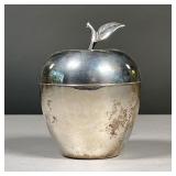 TIFFANY & CO. STERLING SILVER APPLE | marked on bottom. - h. 4 x dia. 3.25 in