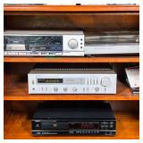 VINTAGE DENON STEREO SYSTEM | Including a DENON DR-11F turntable, a DENON DRA-300 tuner amp; a DENON