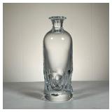 Baccarat Glass Bottle | h. 7.75 x dia. 3 in 