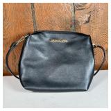 Black Michael Kors Purse | Soft black leather. - w. 10.5 x h. 8.25 in 
