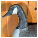 CHINCOTEAGUE CANADA GOOSE DECOY | Great Vintage Canada Goose Decoy in the Chincoteague VA style. Old