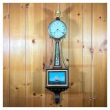 S. A. MACQUEEN BANJO CLOCK | “S. A. MacQueen and Co.” “Waltham” both marked on face, Banjo Clock. Ha