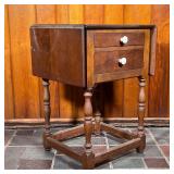 STICKLEY TABLE | Branded "Stickley Fayetteville Syracuse". That mark was used from 1926-1977. Cherry