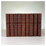 MARIA EDGEWORTH VOL. 1-10 LEATHER BOUND HARDCOVER | Tales and Novels by Maria Edgeworth, volumes 1, 