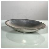 ARTE ITALICA PLATTER | Made in Italy Arte Italica metal platter stamped 95% on back. - l. 16 x w. 11