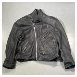 AG USA LEATHER JACKET | Size: L Genuine leather jacket by AG USA with black cotton lining. 