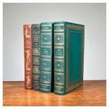 (4PC) LEATHER BOUND HARDCOVER BOOKS | All published by the International Collectors Library. Include
