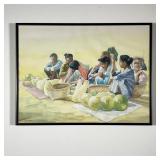 AUNG MYINT (BURMESE, 1946-) WATERCOLOR | Amarapura, Myanmar (Burma). Watercolor on paper. 1999. Show