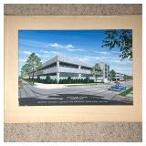 SOKA WHITE PLAINS ARCHITECTURAL DRAWING | White Plains Hospital Parking Deck architectural mock-up. 