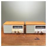 (2PC) SANGEAN WR-11 AM/FM RADIOS | Two vintage AM/FM radios. 