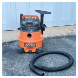 RIGID 14 GALLON SHOP-VAC | Model WD14500 w/ hose and accessories Tested working Needs new filter - h