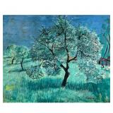 NICOLAI S. CIKOVSKY (1894-1984) | Orchard landscape. Oil on board. Signed and dated 49 lower right V