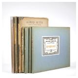 (7VOL) MISC. ETCHING REPRODUCTION BOOKS | Including four Modern Masters of Etching (Edmond Blampied,