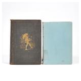 (2pc) MARK TWAIN & OTHER | Including an 1880 edition of A Tramp Abroad by Mark Twain (Samuel L. Clem