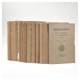 (14VOL) ADDISONIA BOTANICAL | Published by the New York Botanical Garden c. 1920s, with color illust