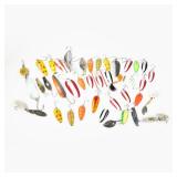 LARGE LOT DARDEVLE & OTHER SPOON LURES | Including Dardevle Little Doctor, Big Doctor, Huskie Junior