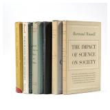 (6pc) BERTRAND RUSSELL | Including THE IMPACT OF SCIENCE ON SOCIETY, First Printing, 1951. NEW HOPES