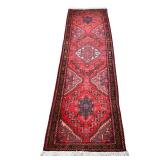 MODERN PERSIAN RUNNER | Contemporary Persian runner, wool pile, cotton warp & weft. - l. 120 x w. 32