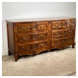 HENREDON DOUBLE DRESSER | Pierre Deux French Country Collection by Henredon double dresser with 6 dr