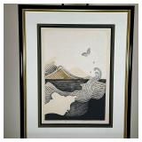 (??) GWAMI EMBOSSED ETCHING | Titled and signed in pencil and marked artist proof 17 x 12 in. sight.