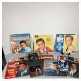 (13PC) ELVIS PRESLEY RECORDS VINYL, CD & BOOK COLLECTION | GI Blues, Roustabout, King Creole, Christ