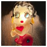 VINTAGE BETTY BOOP LIGHT | Marked “ 1984 King Features Synd. Made in Hong Kong by Techno-Creations (
