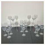 (12PC) WATERFORD WYNNEWOOD WINE GLASSES | Twelve Waterford Wine Glasses in the Wynnewood pattern. - 