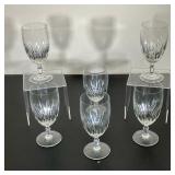 (6PC) WATERFORD WYNNEWOOD ICE TEA GLASSES | Six Waterford Ice Tea Glasses in the Wynnewood pattern. 