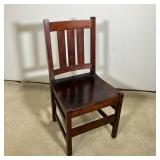 L&JG STICKLEY SIDE CHAIR | A nice Arts & Crafts example of an L&JG Stickley’s Slat-back Side Chair w